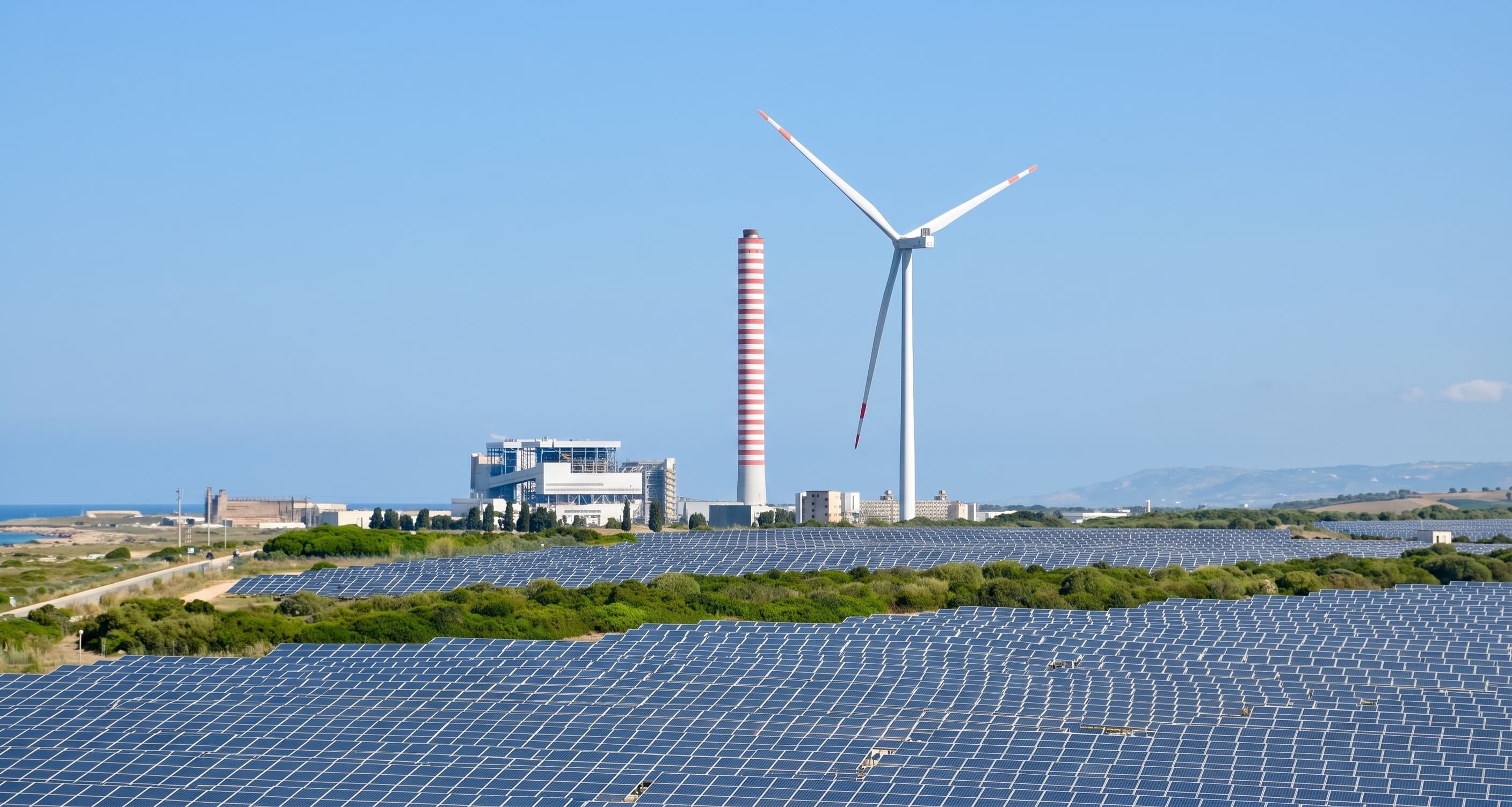 Turbine hardware on the plant floor