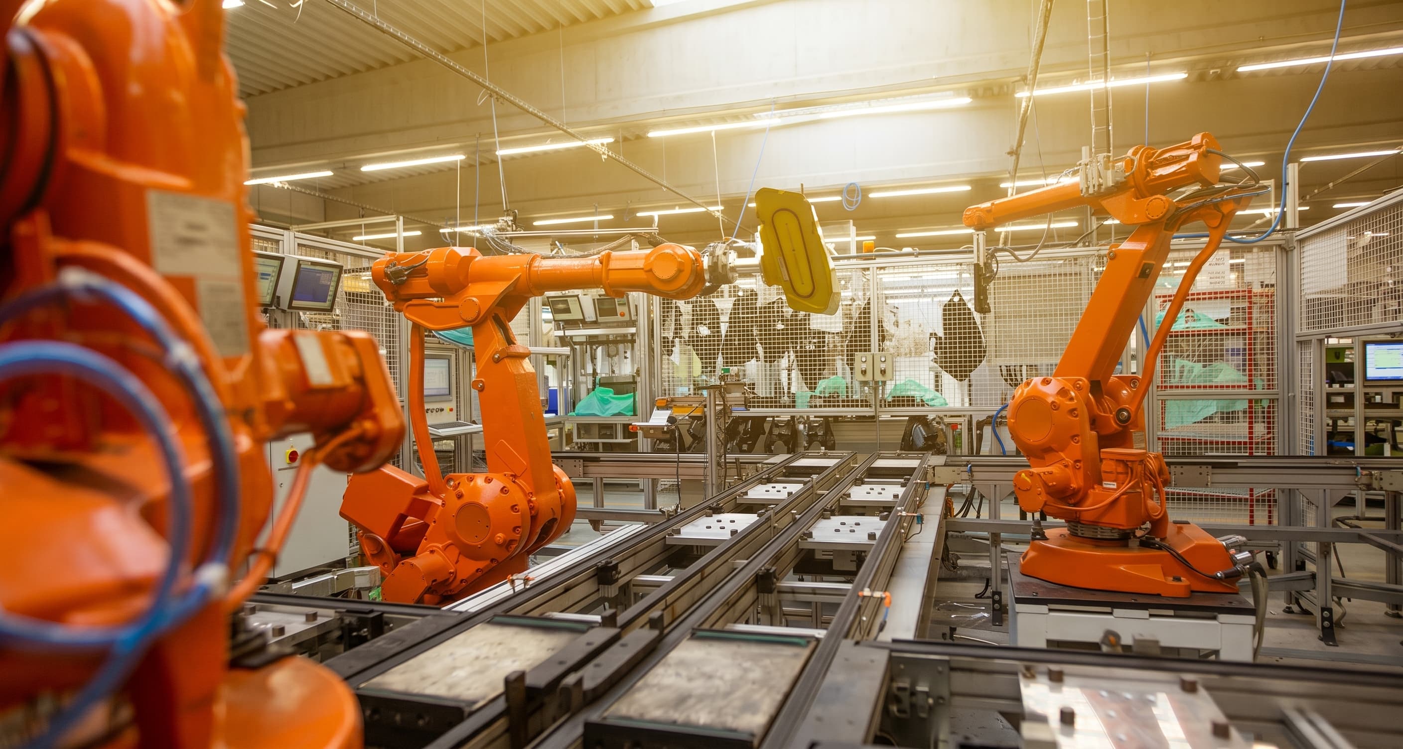 Conveyor system for industrial equipment